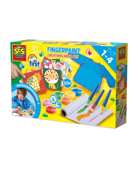 SES Creative - Min første - Fingermaling megasæt