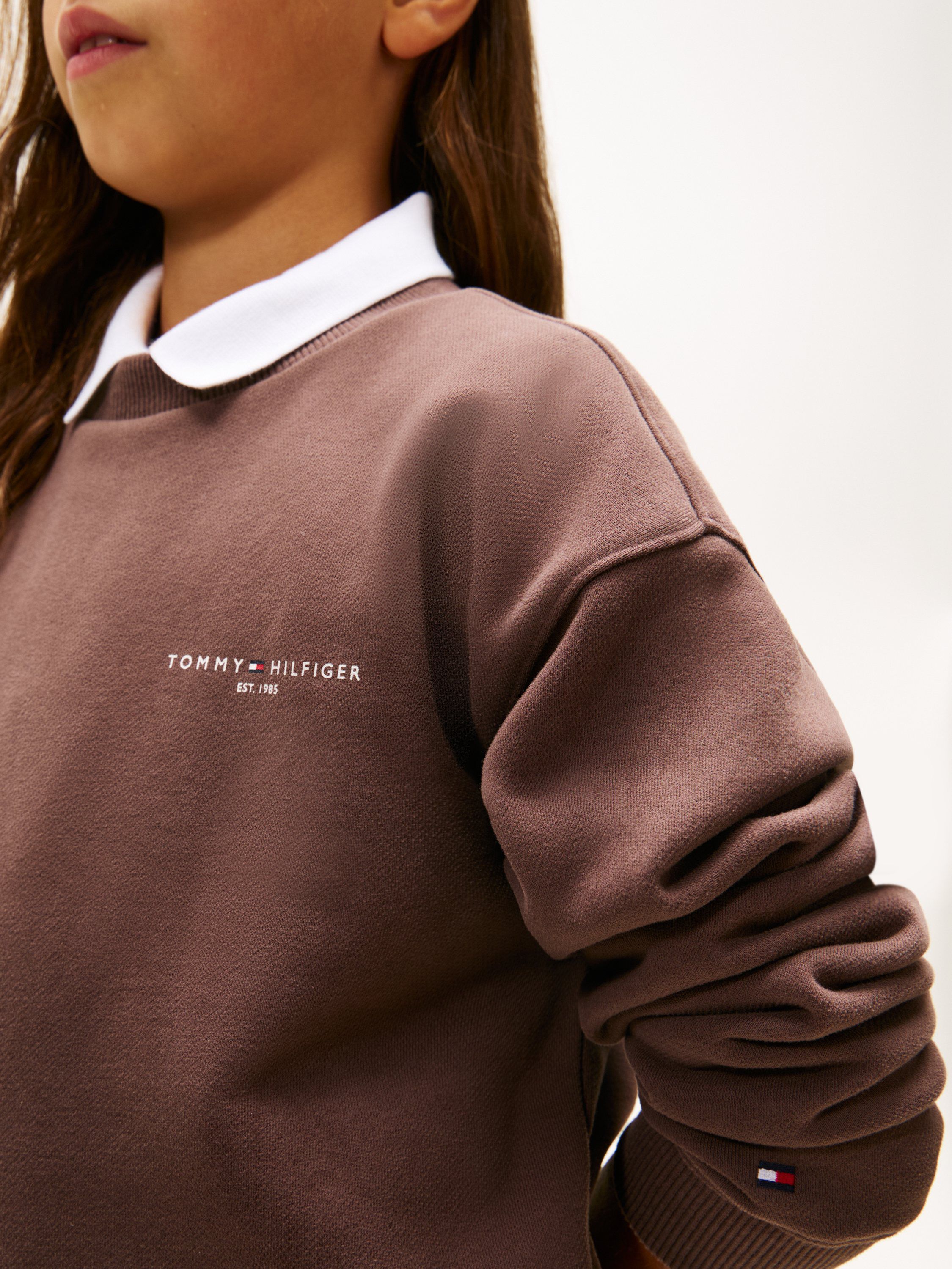 Brushed Fleece Logo Sweatshirt