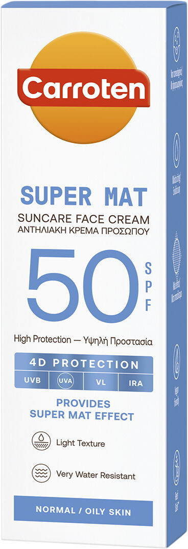 Carroten Face super Mat Cream SPF 50