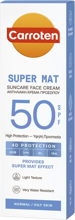 Carroten Face super Mat Cream SPF 50