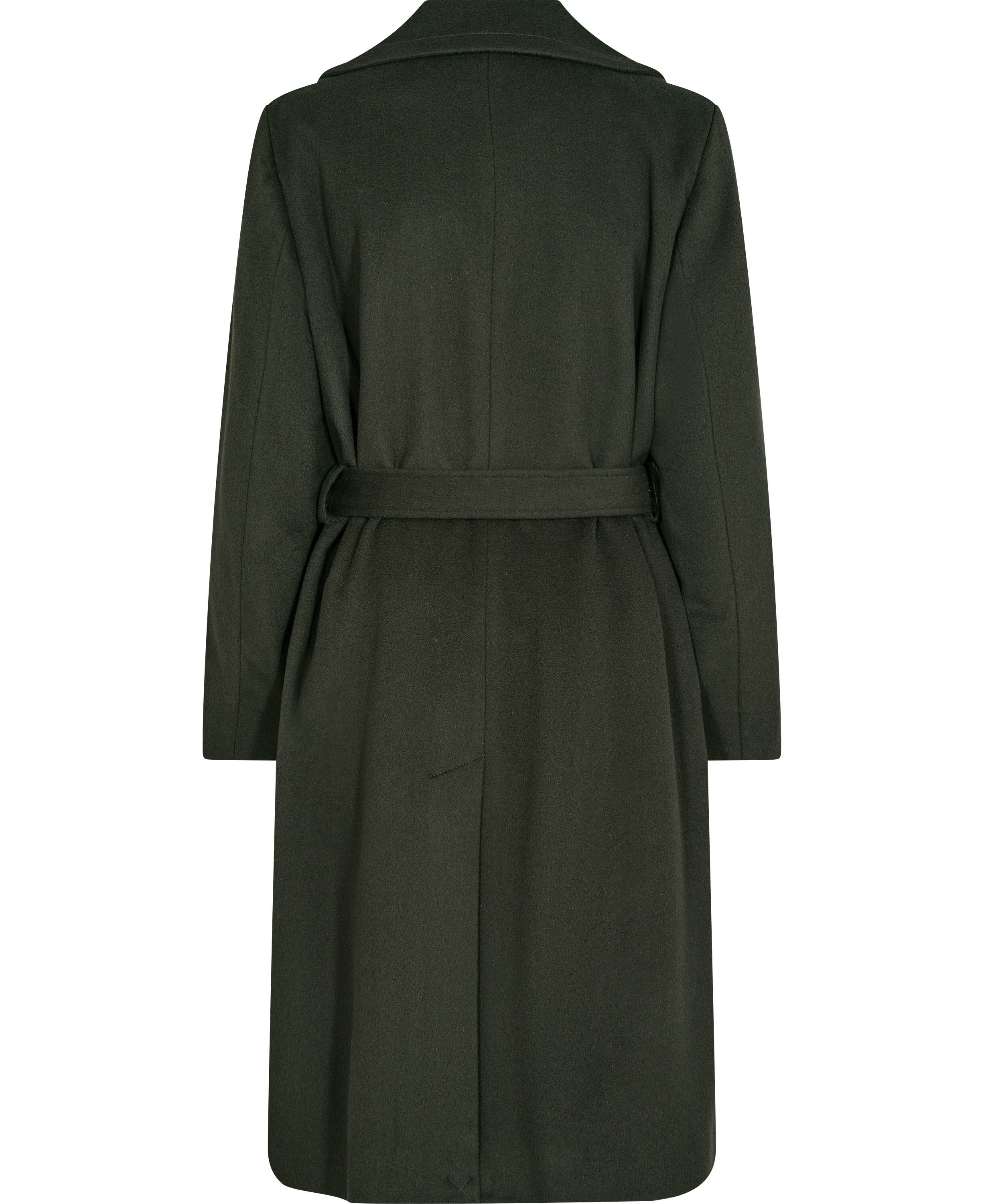 Cashmere Coat W - Clareta Belt Midi