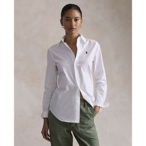 Slim Fit Stretch Poplin Shirt
