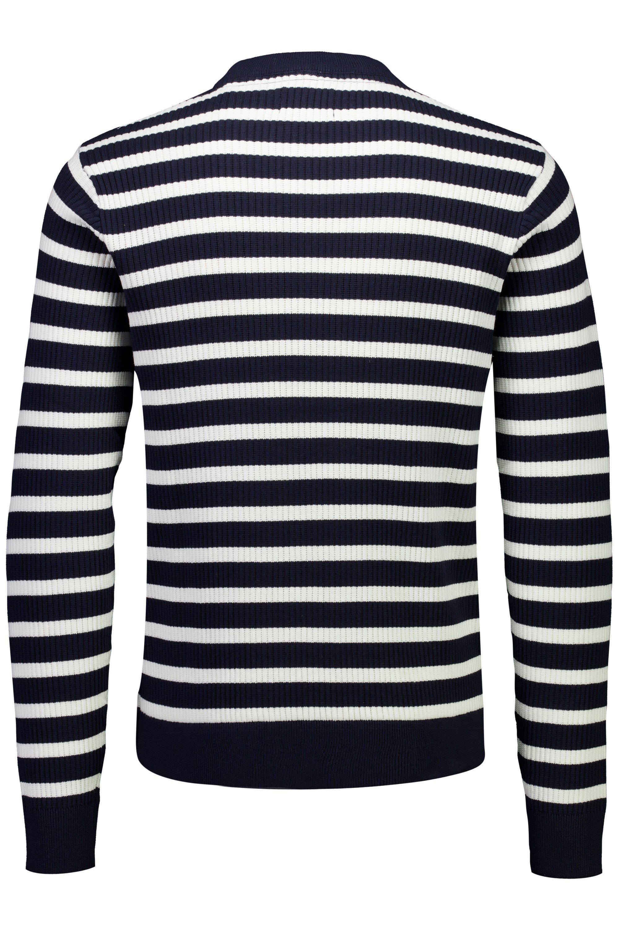 Recycled crew neck knit L/S