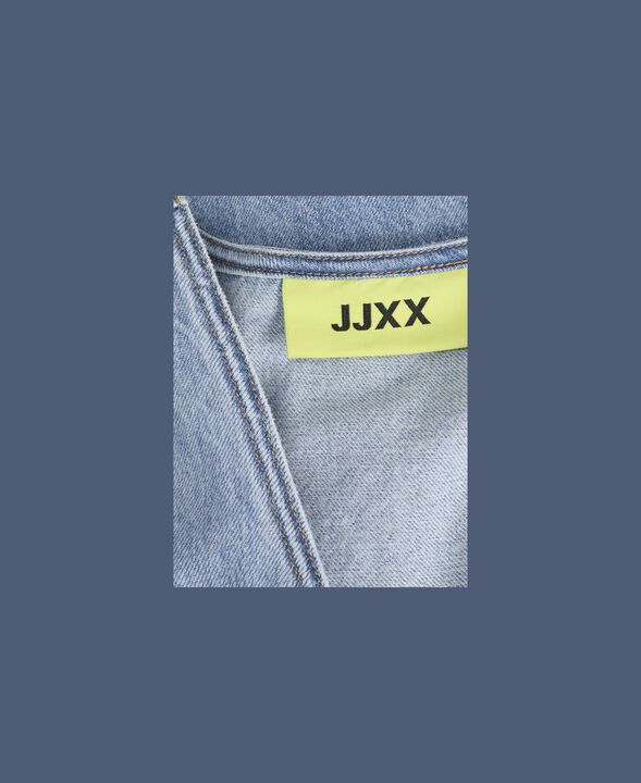 JXDORA NARA SHORT BTN DENIM DRESS D