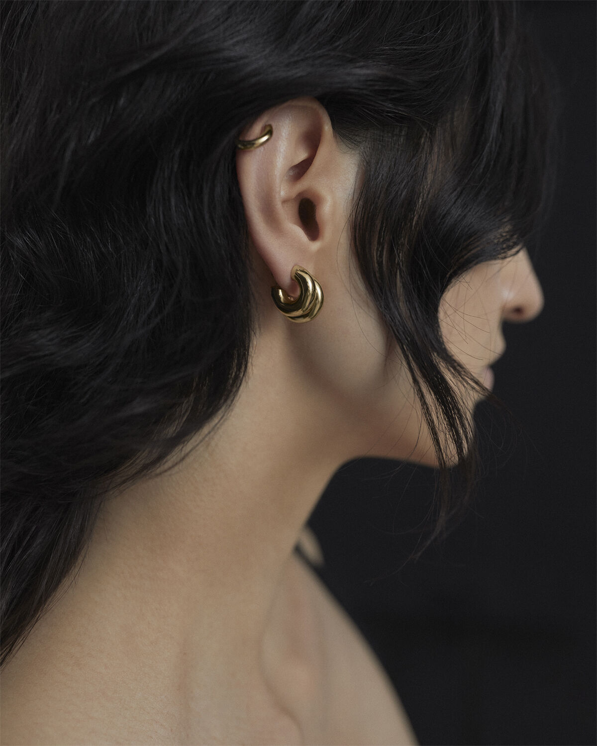 Tempelhofer Hoop Gold