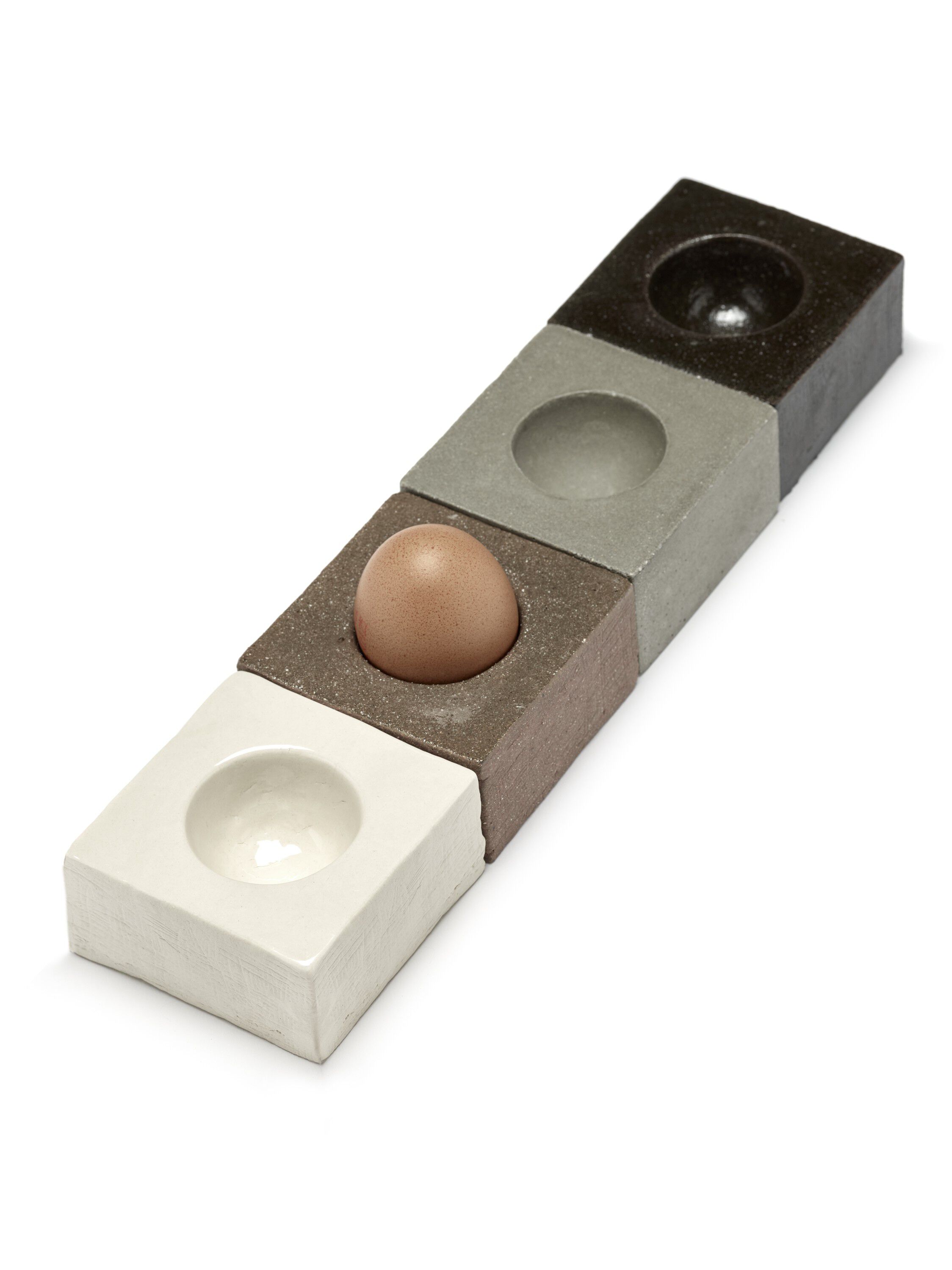 EGG CUP BROWN UOVO