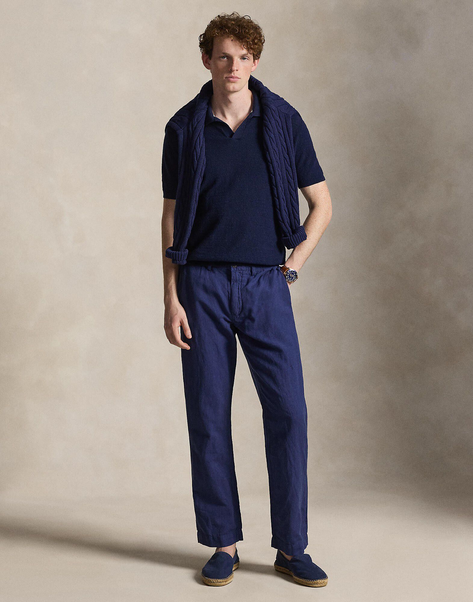 40/2 LINEN/COTTON-WVN-PANTS