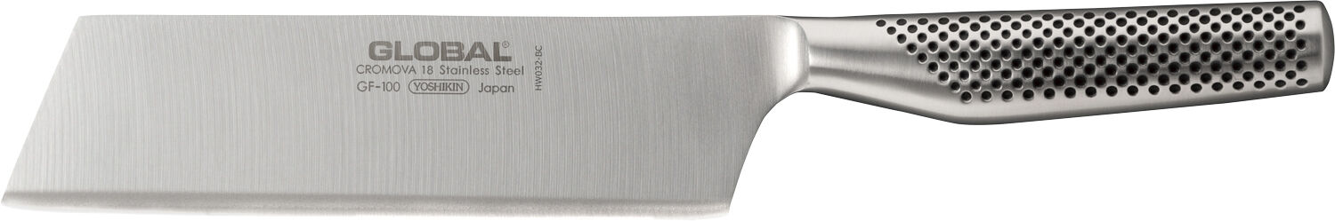 Gr&oslash;nsagskniv 18 cm smedet