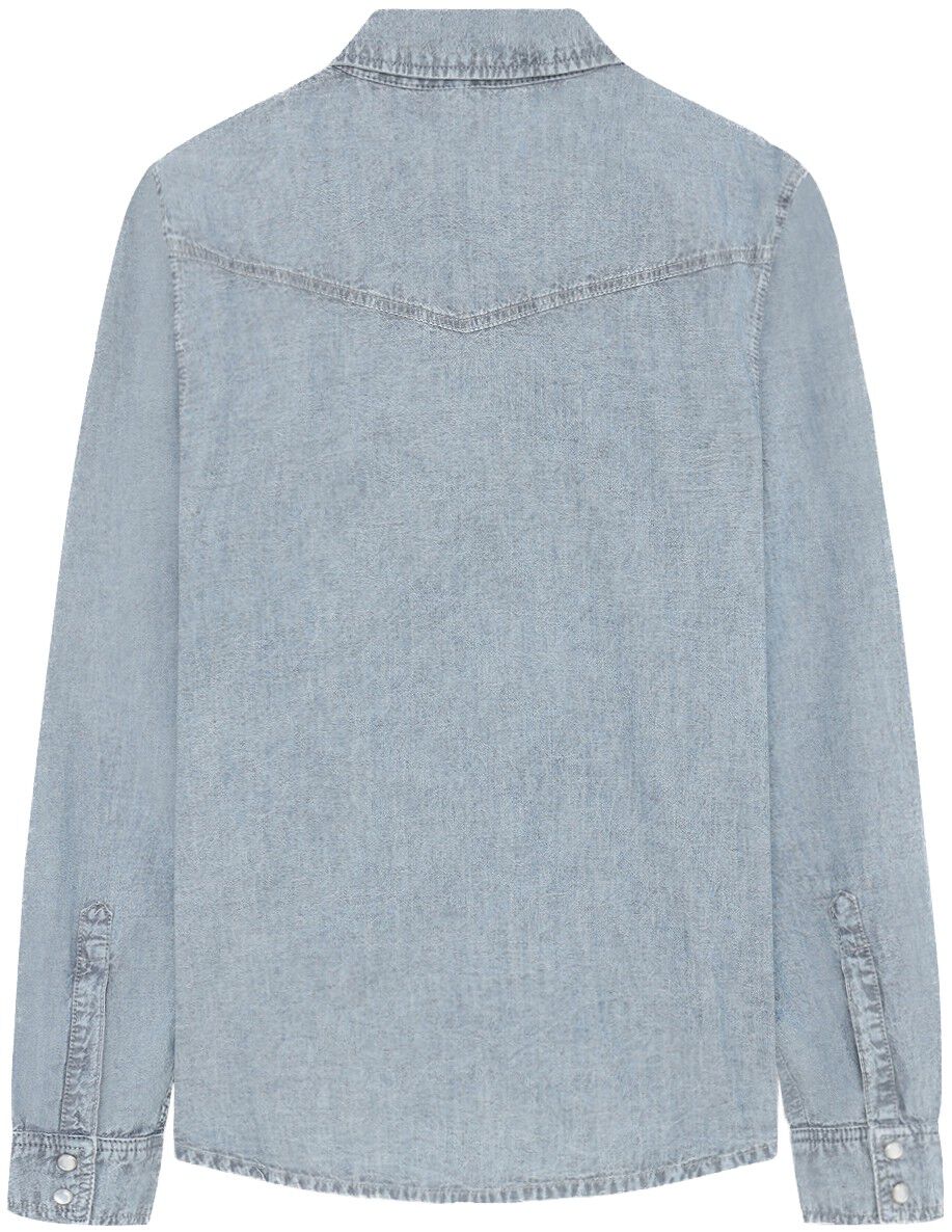 Alfred Washed Blue Shirt