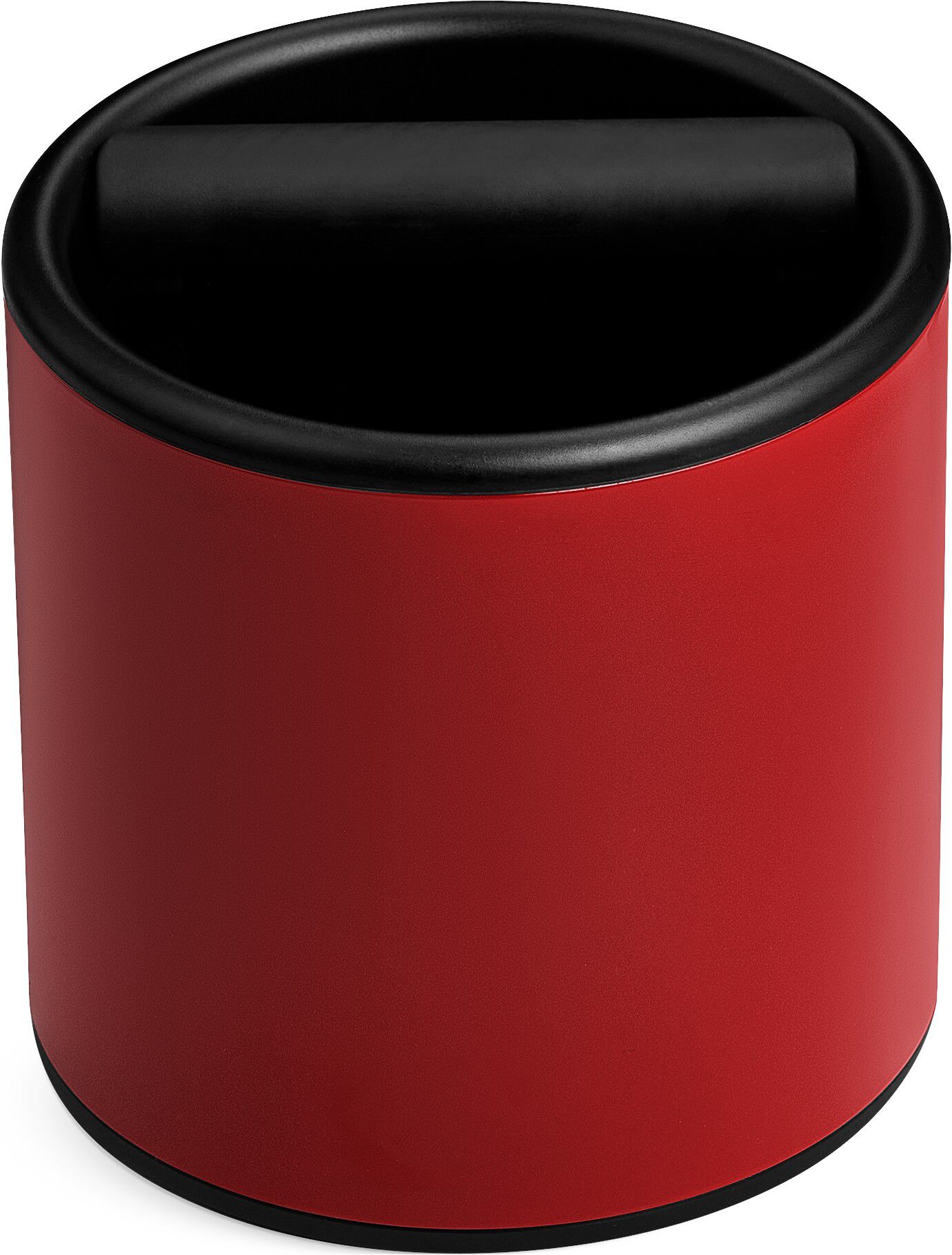 Espresso Knock Box Cherry Red