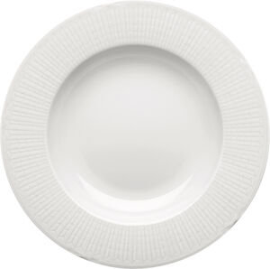Swedish Grace Dyb Tallerken 25 cm Snehvid
