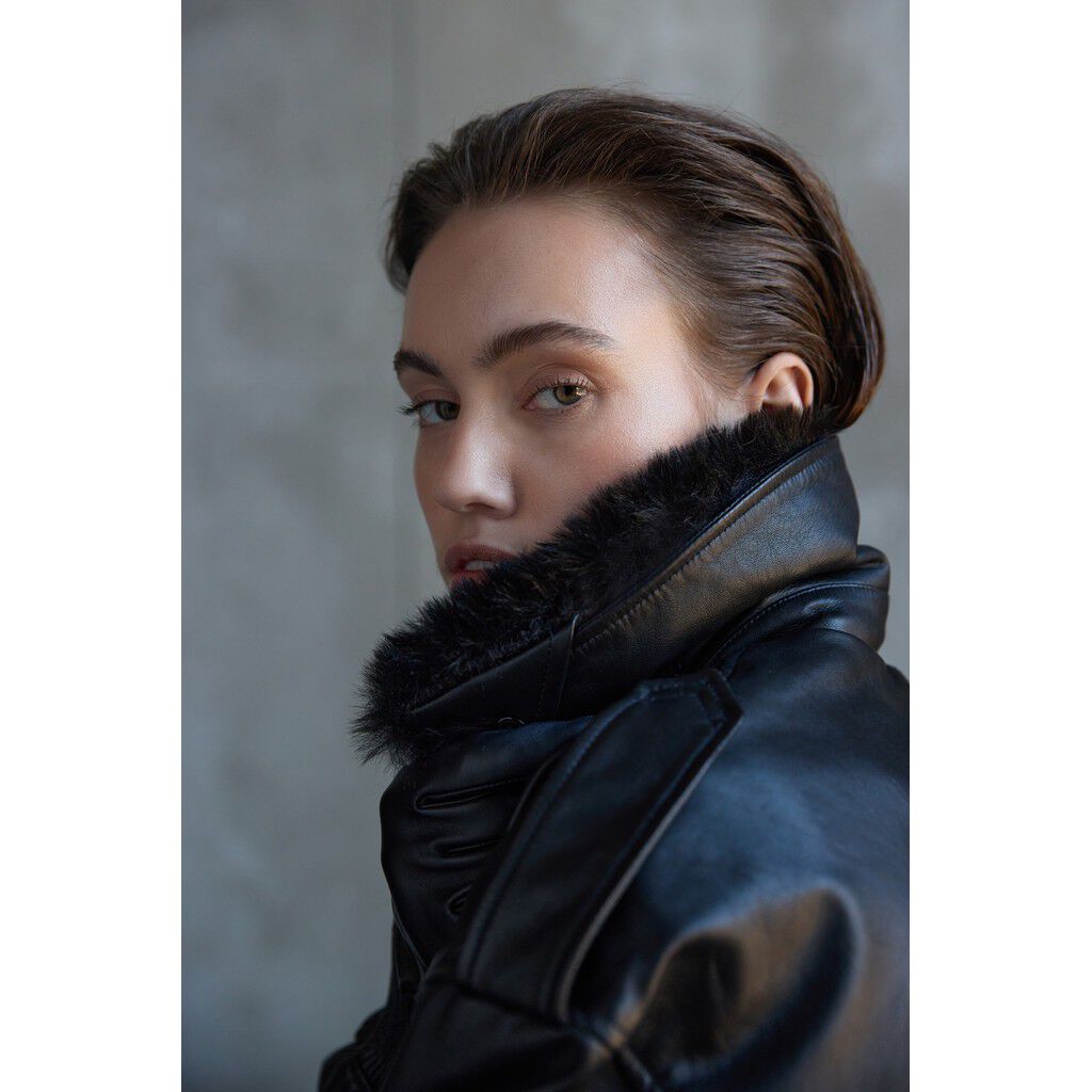 LeatherBBpilot jacket