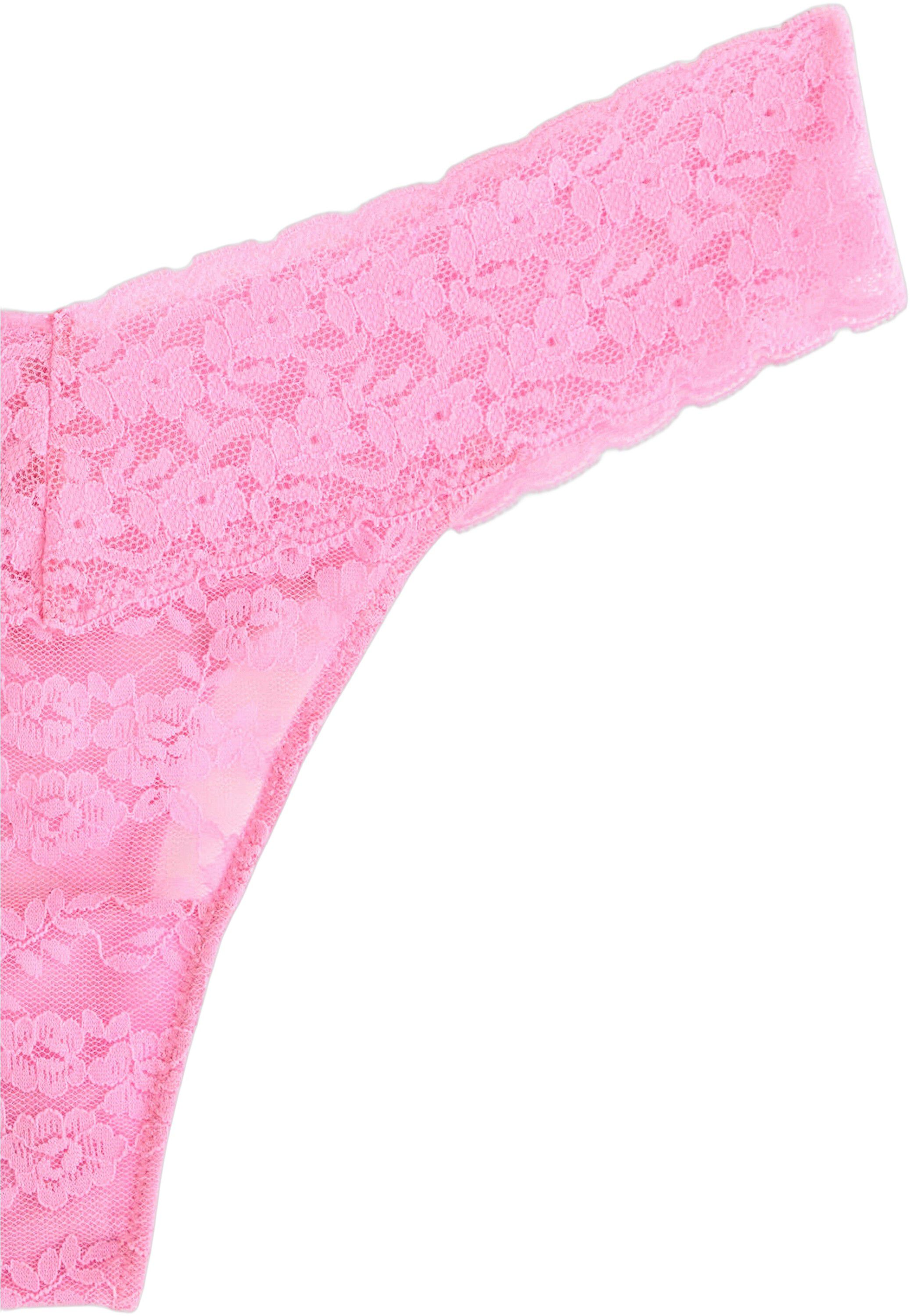 Stringtruse med blonder