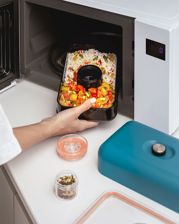 Lunchbox - Stone Finish - Tuxedo Black