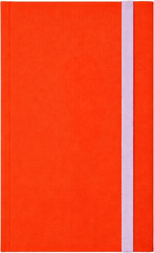BEA, Notebook with elastic band - Small, Bright Red