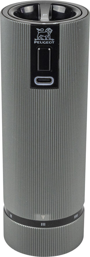 pepperkvern elektrisk og peppe Line x 15 cm Carbon Alu/Plast