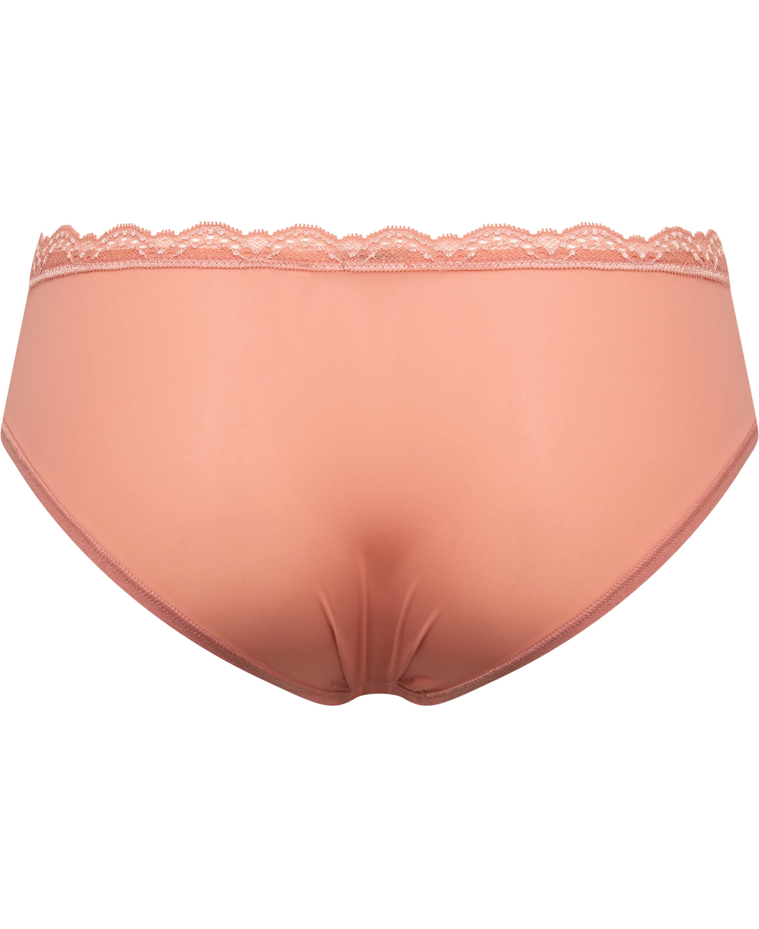 Lace Waistband Microfibre Briefs