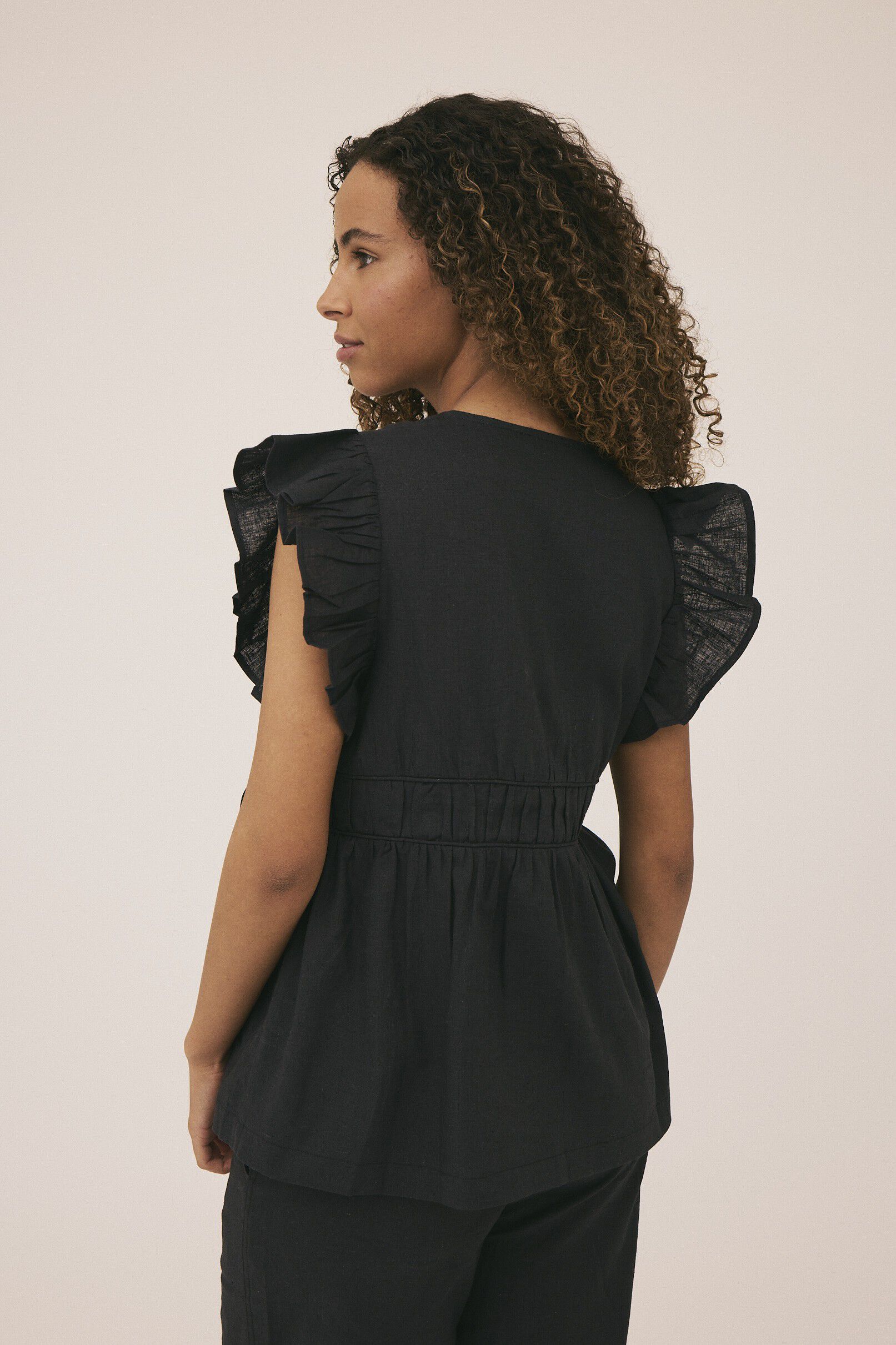 Florence 4S Bluse &ndash; Linblanding