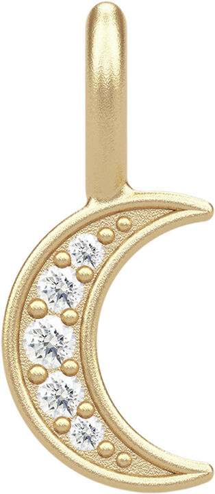 Moon Balance Pendant - Gold