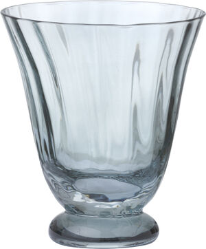 Water Glass Trellis Topaz S/2pcs