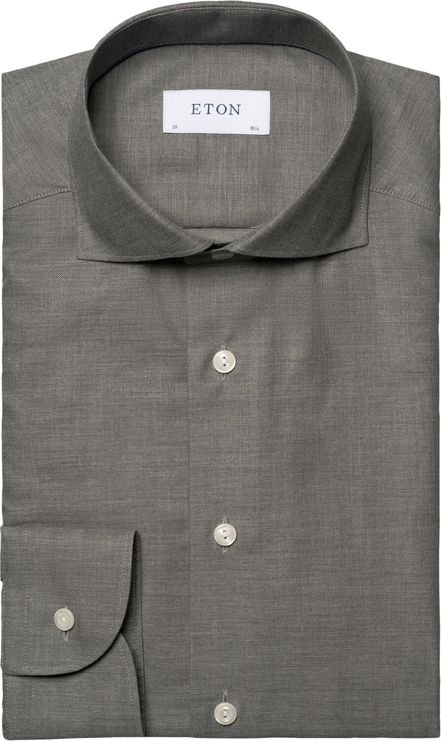 HERRINGBONE WRINKLE FREE FLANNEL SH