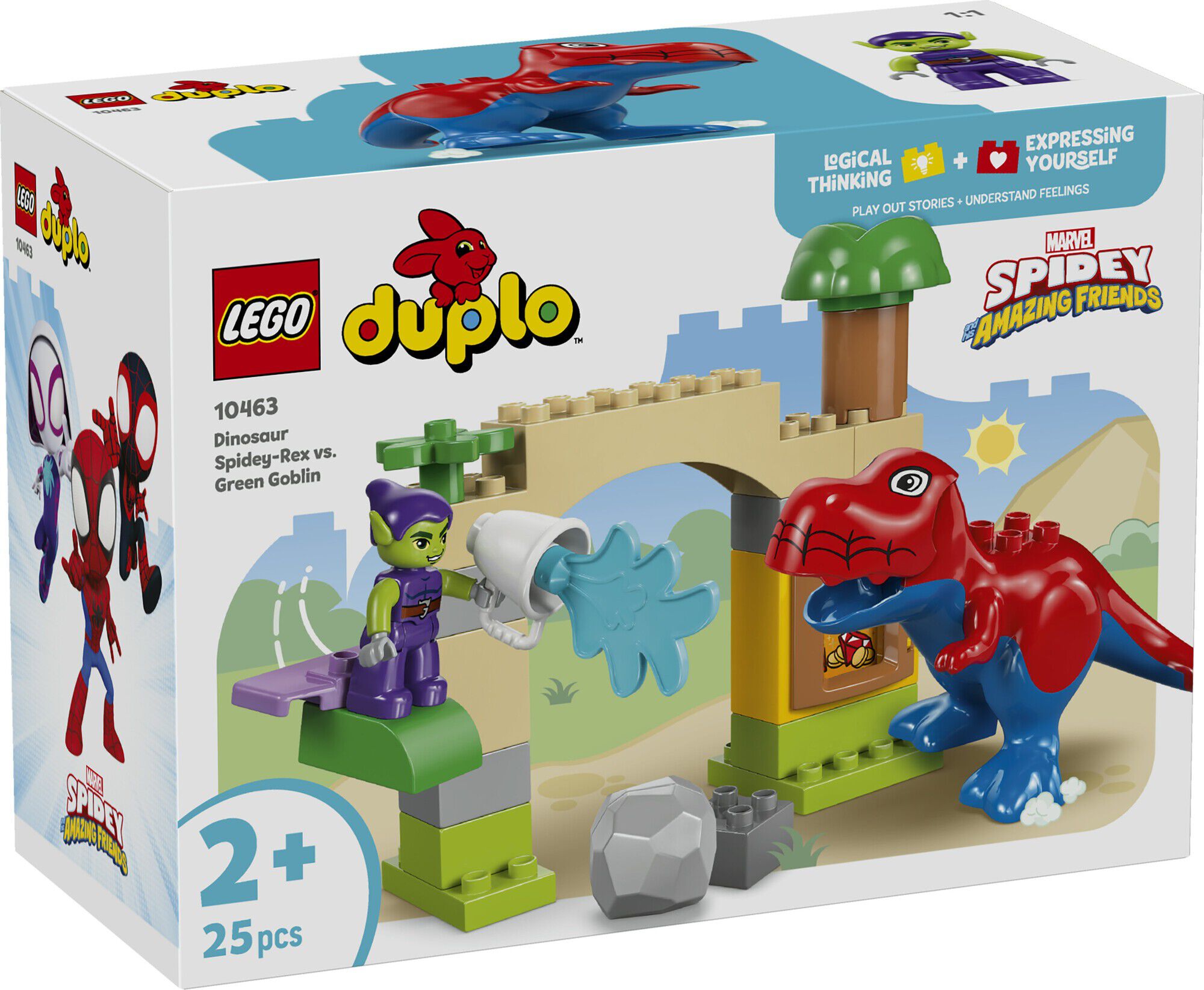 Spidey-Rex-dinosaur mod Green Goblin 10463