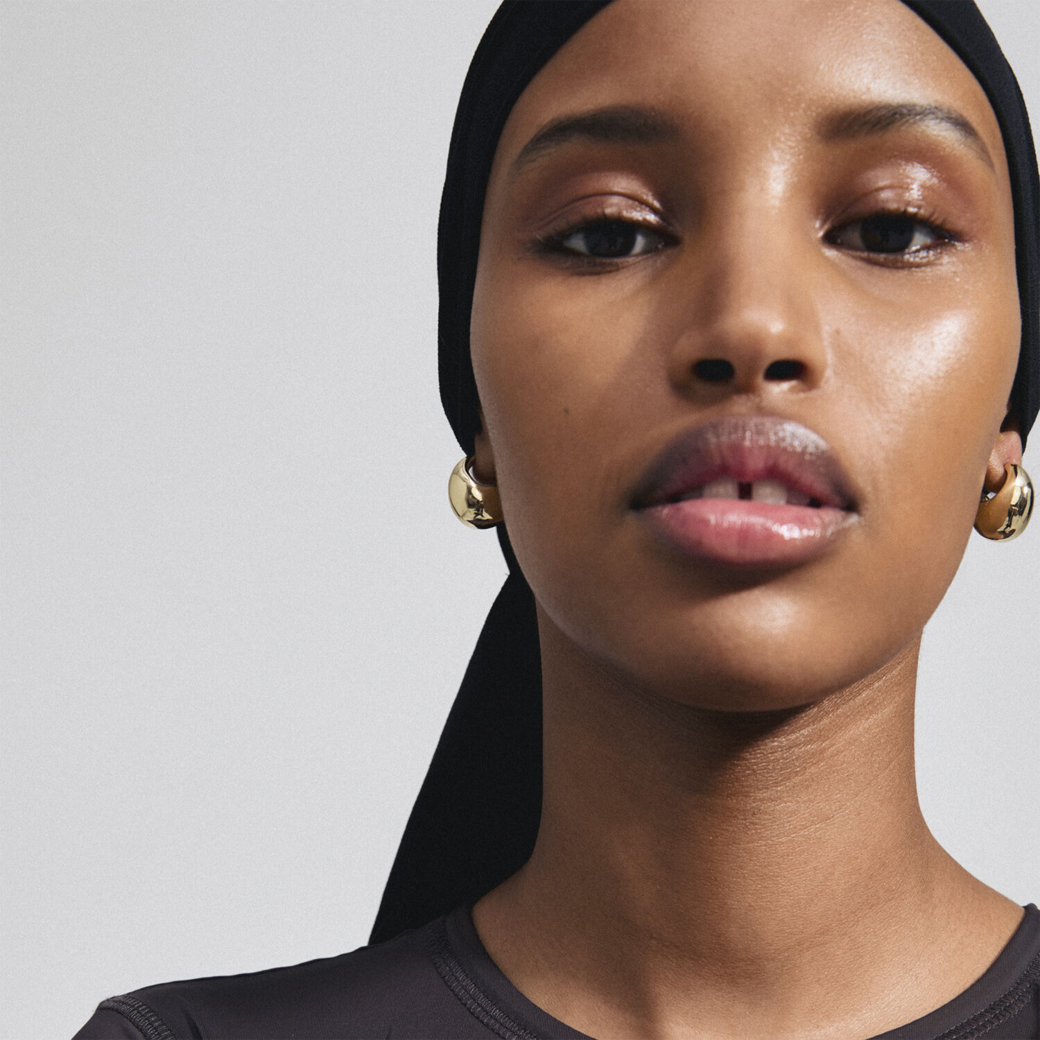 INTENT earrings gold-plated