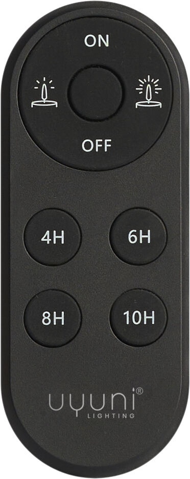 Remote Control, Oval, Black