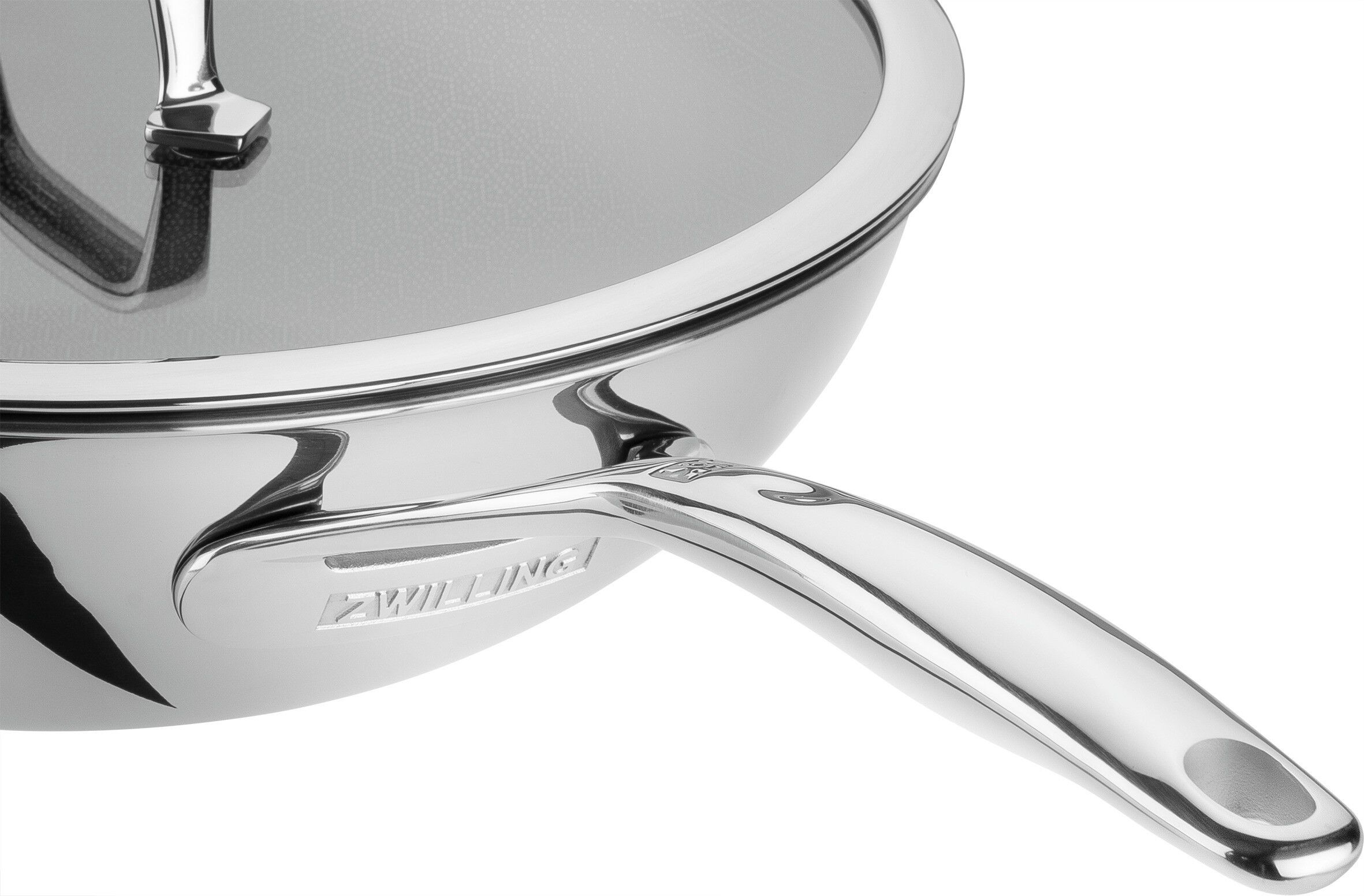 Wok 30 cm, 18/10 rustfritt st&aring;l