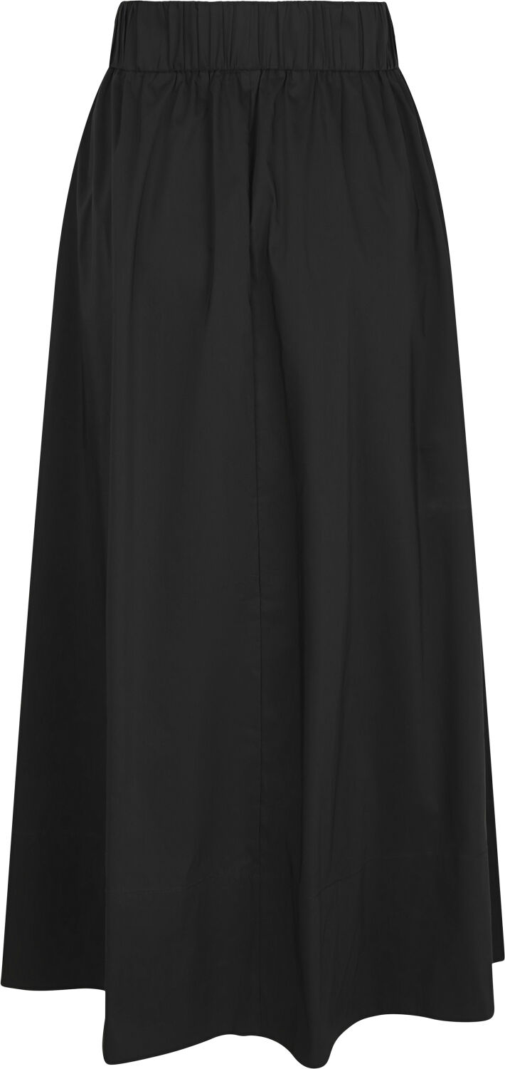 Yara Long Poplin Skirt
