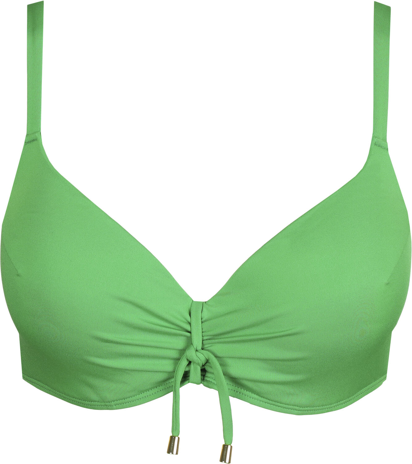 Madurai bikinitop med dyb udsk&aelig;ring og vattering