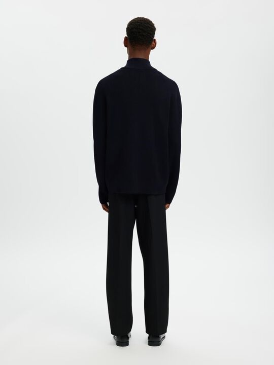 SLHTELLER FN RELAXED ZIP CARDIGAN N