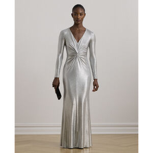 ILLMNTNG STRCH KNIT-GOWN