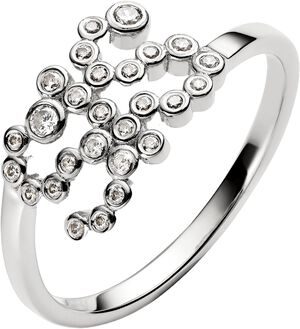SIS Collet Ring Silver