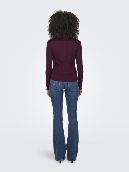 ONLCARLOTTA L/S TOP NOOS JRS