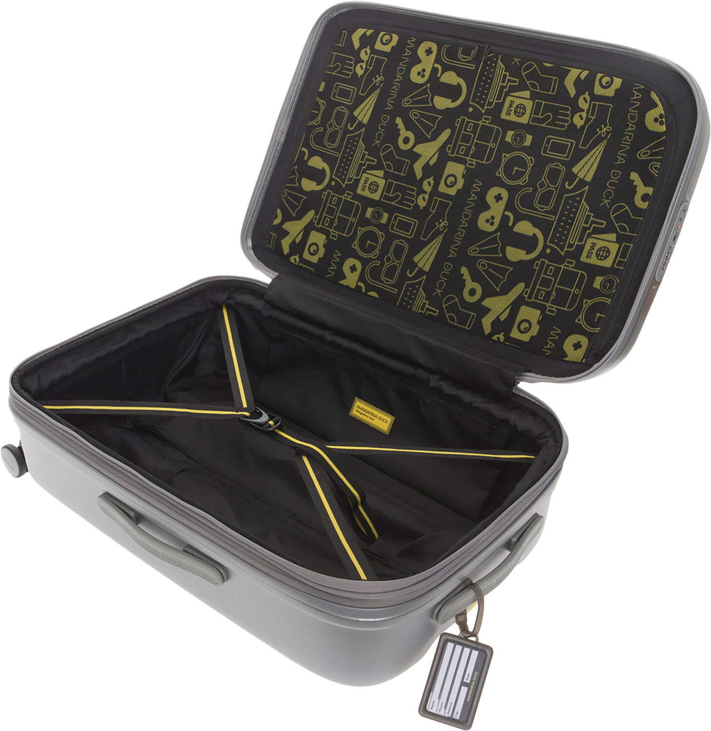 LOGODUCK + TROLLEY MEDIUM EXP / SILVER