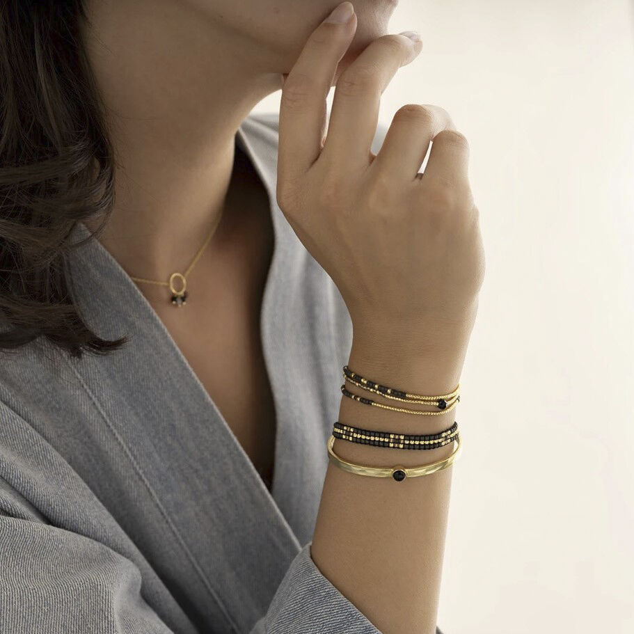 Sensation Black Onyx Bracelet GC