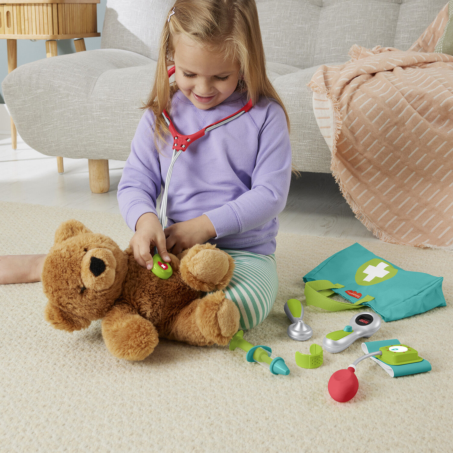 Fisher Price L&aelig;getaske