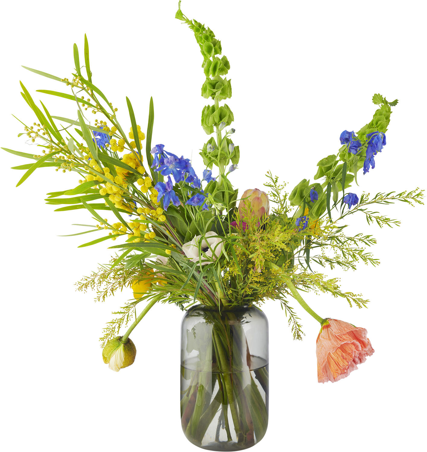 Acorn vase H22 Stone