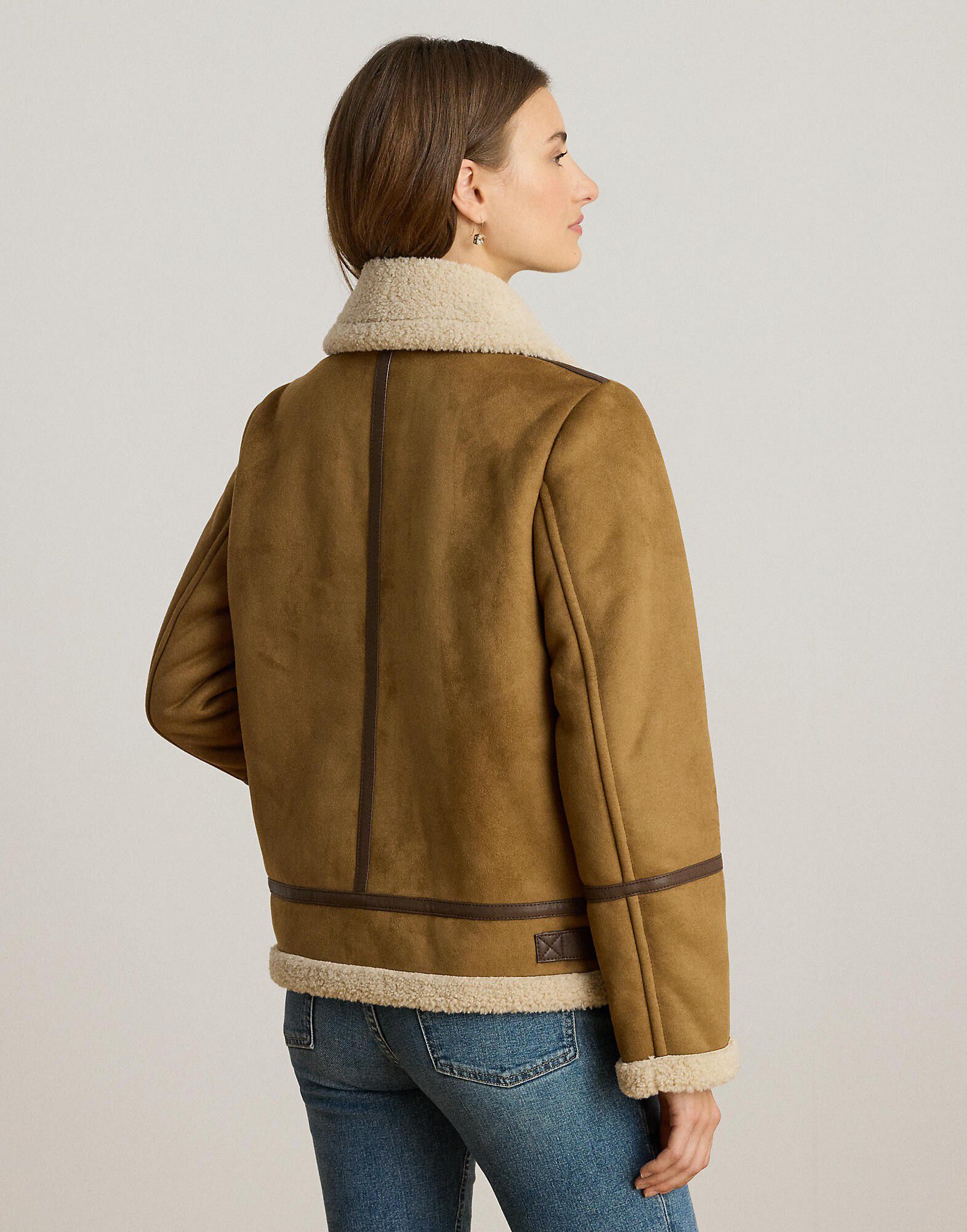 FAUX SHEARLING-FX SHEA SB ZIPFR 24