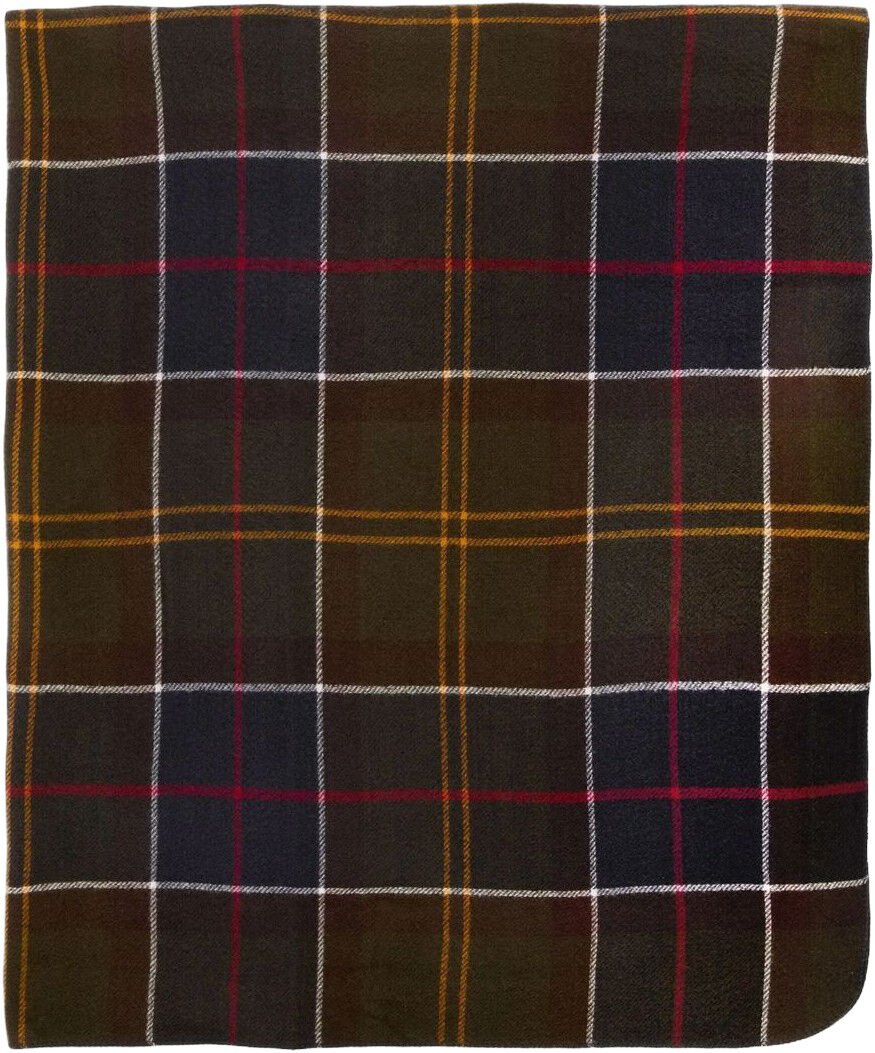 Barbour Dog Tartan Blanket