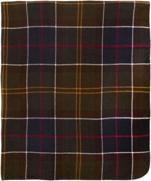 Barbour Dog Tartan Blanket