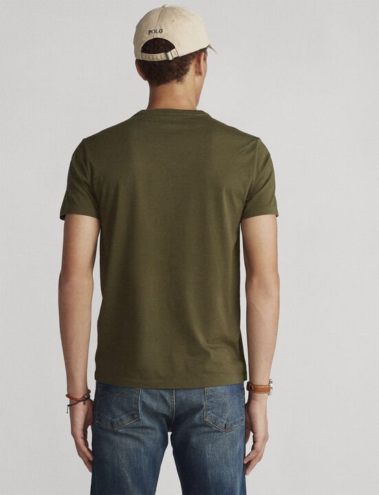 Custom Slim Fit Jersey Crewneck T-Shirt