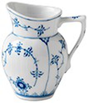 Musselmalet Riflet 8 cl. flødekande