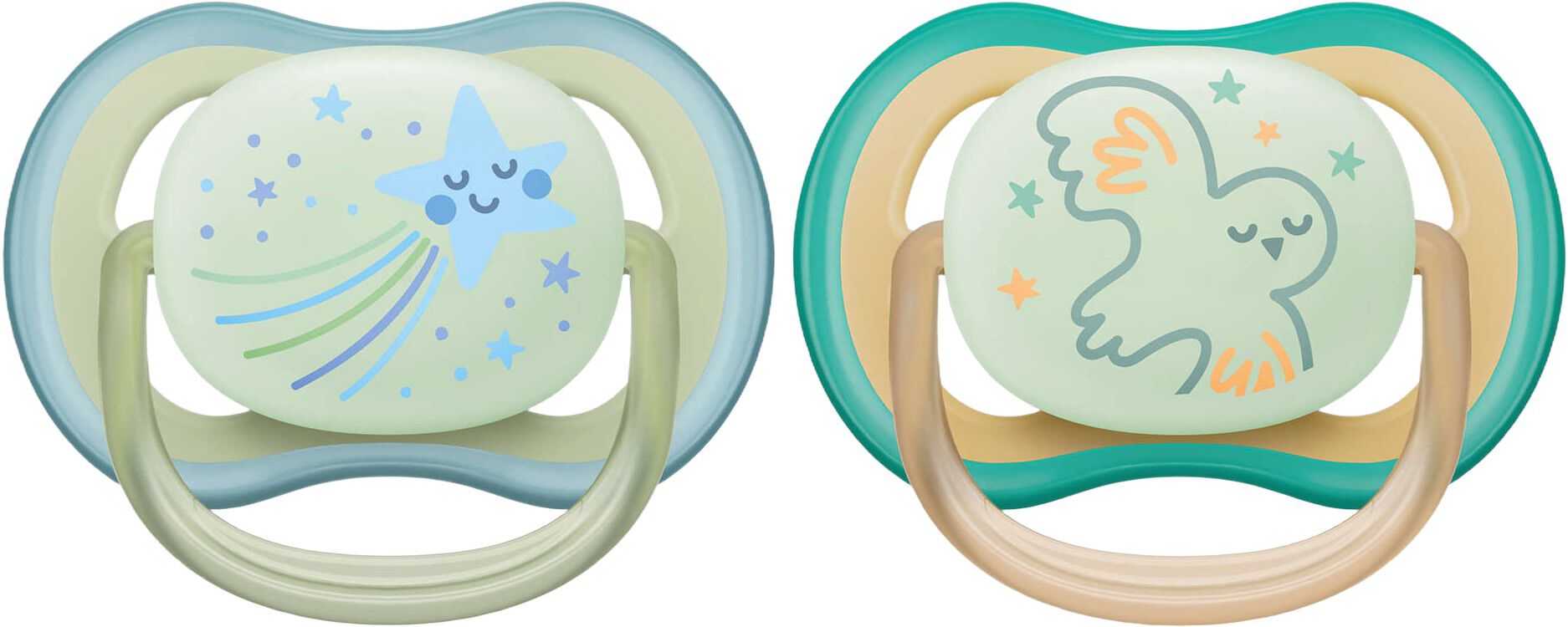 Philips Avent Ultra air sut - Pakke med2 - 0-6m night