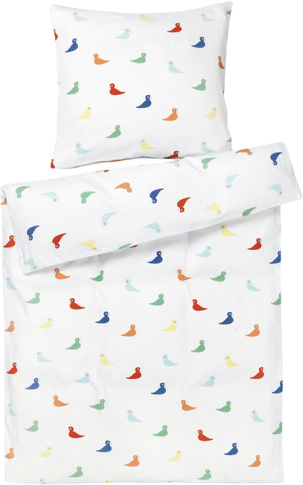 Senget&oslash;j Sangfugl junior 100x140cm DK multi