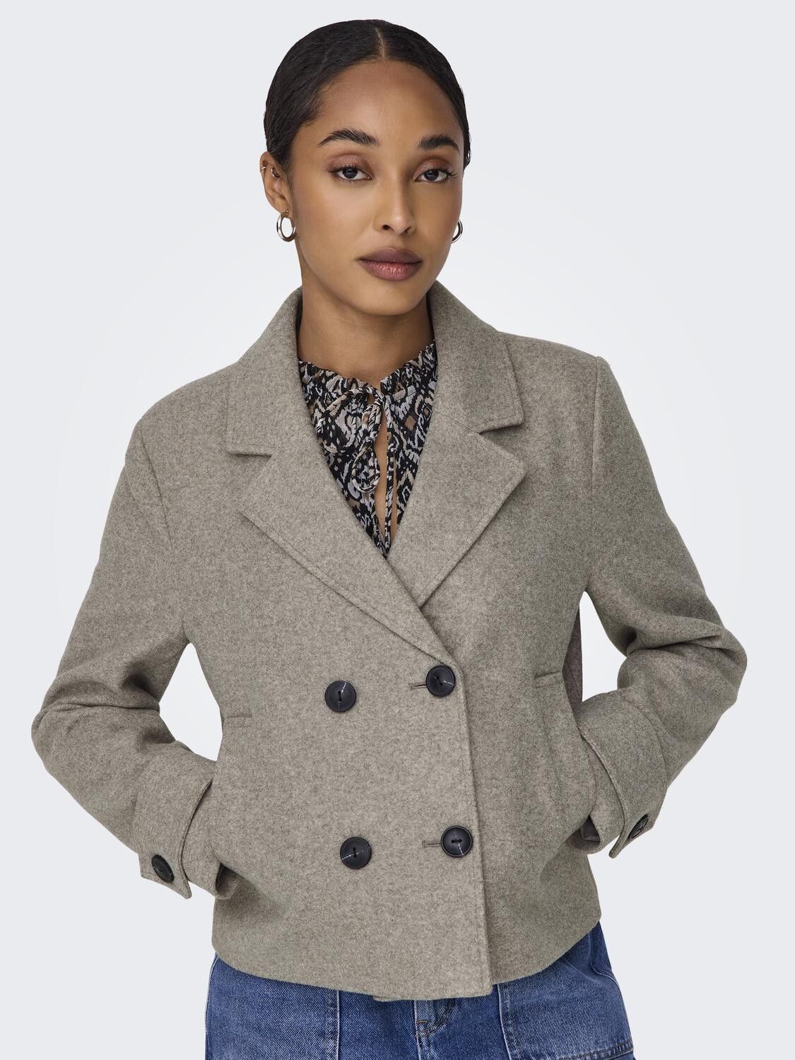 ONLFREJA LIFE SHORT DB JACKET OTW N