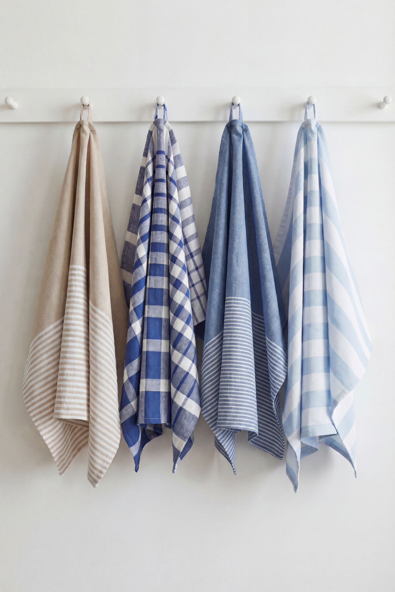 Tea Towels 50x70 cm BIRK - Stripe light blue