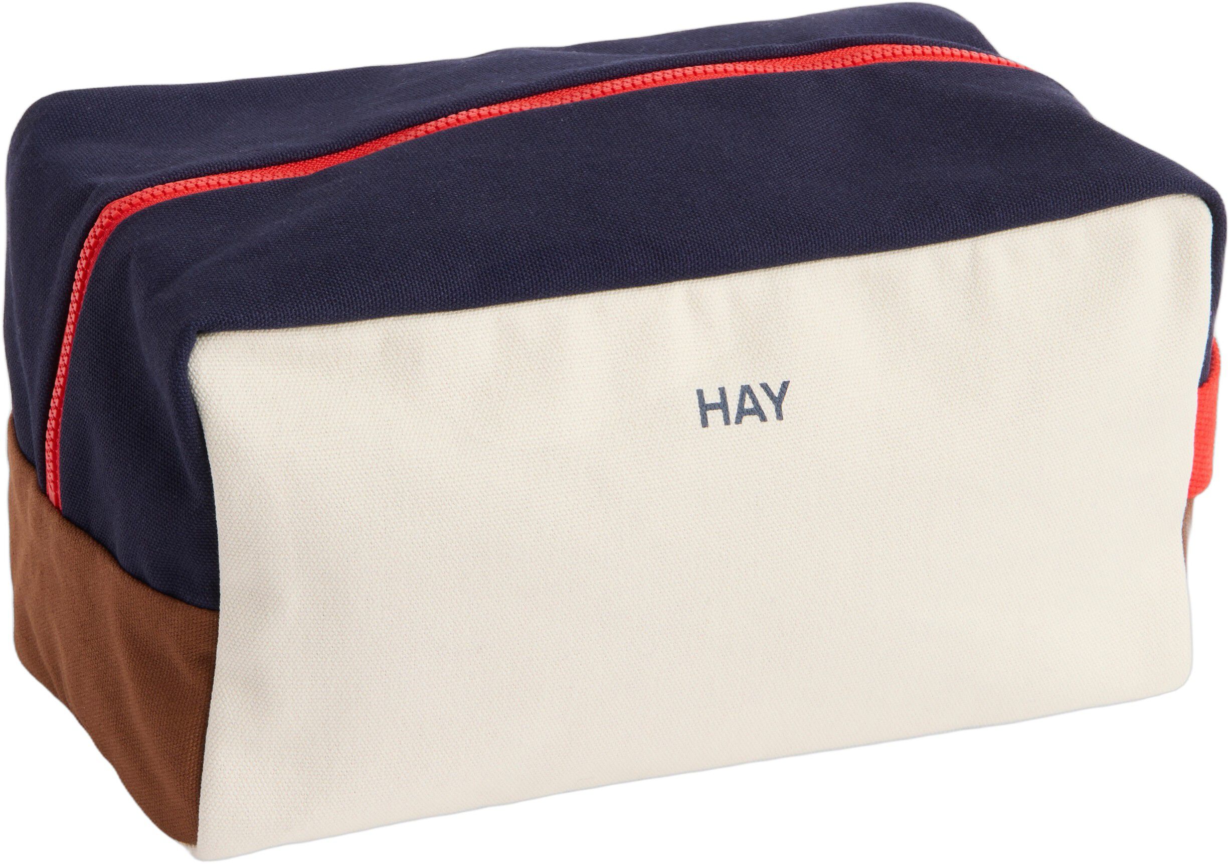 Multi Wash Bag-Medium-Cream multi