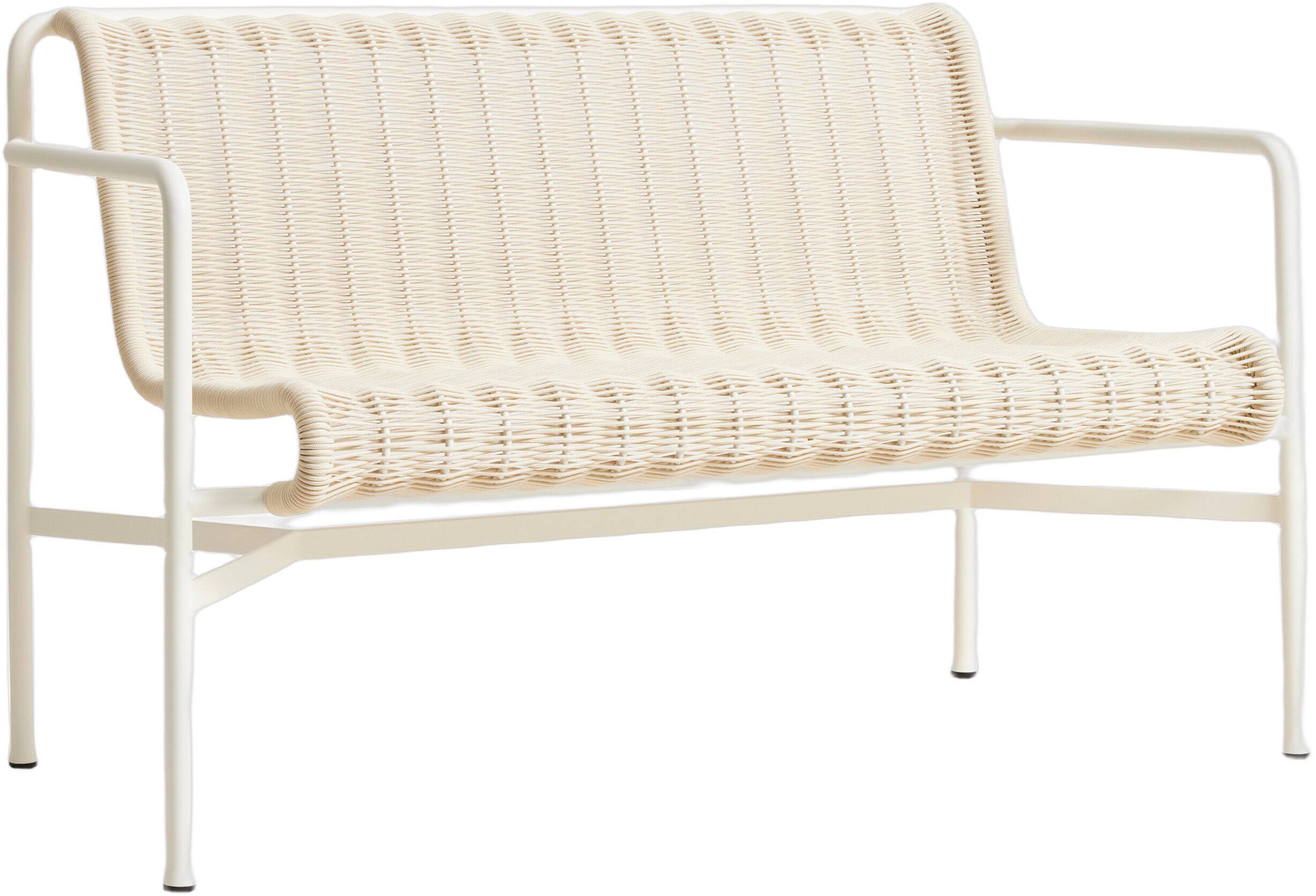 Palissade Cord Dining Bench w. armr